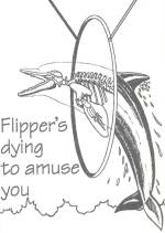 Flipper's dying to amuse you